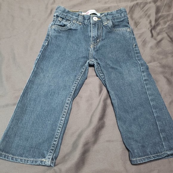 Levi's Jeans 514 Denim Slim Straight Fit Tough Durable 18m Size Brand New NWOT - Picture 1 of 8